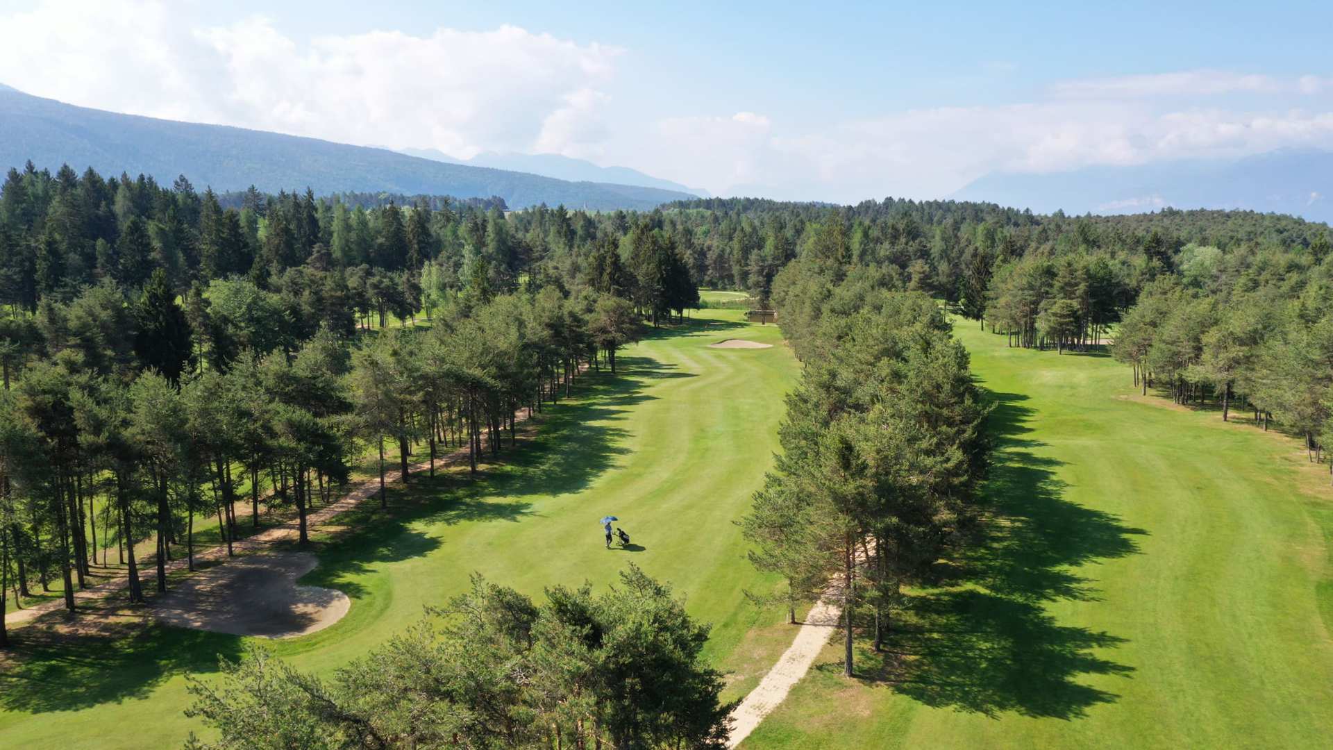 Dolomiti Golf Club with narrow but interesting fairways