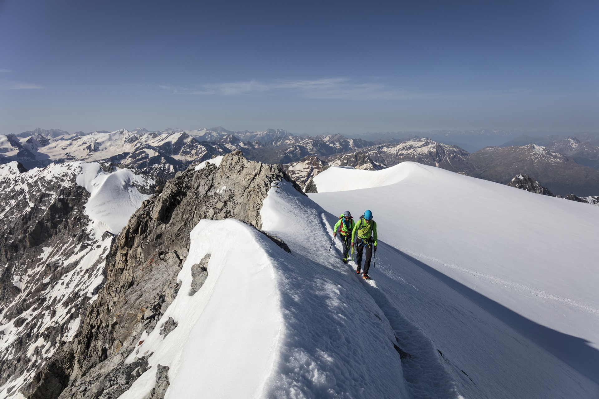 Escursione in alta montagna sull'Ortles