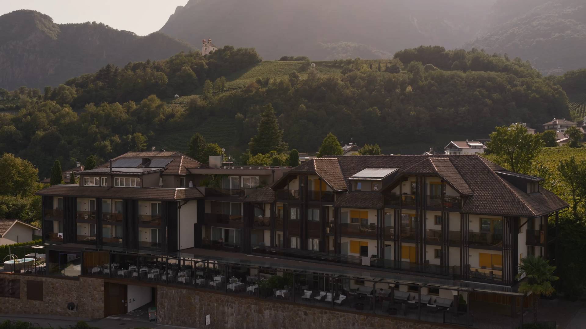 Wundervolle Panorama-Aussicht rund um das Hotel Christof