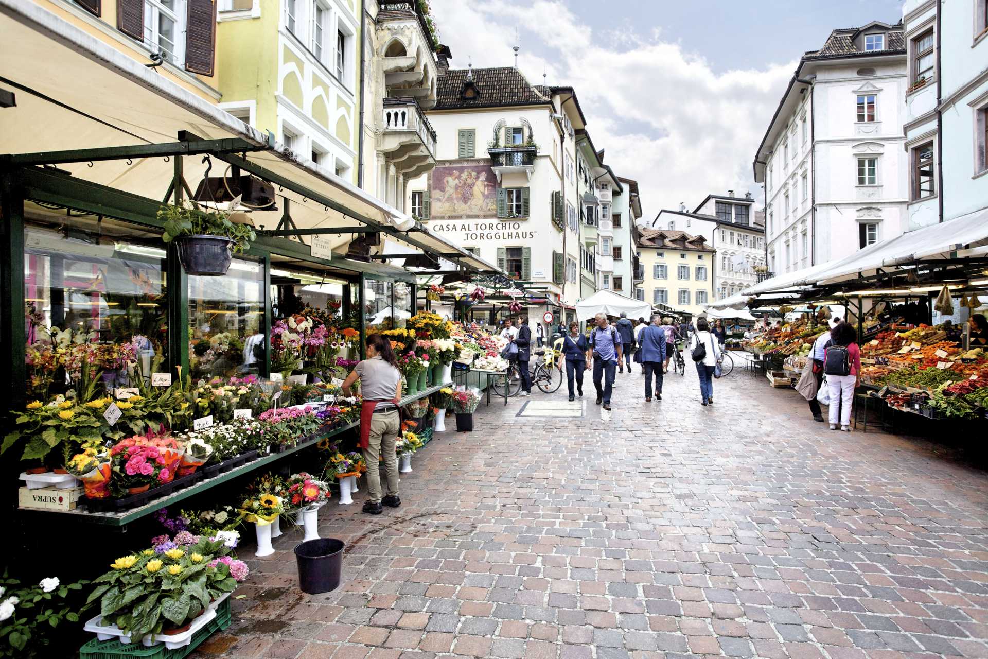 Bozen Obstmarkt
